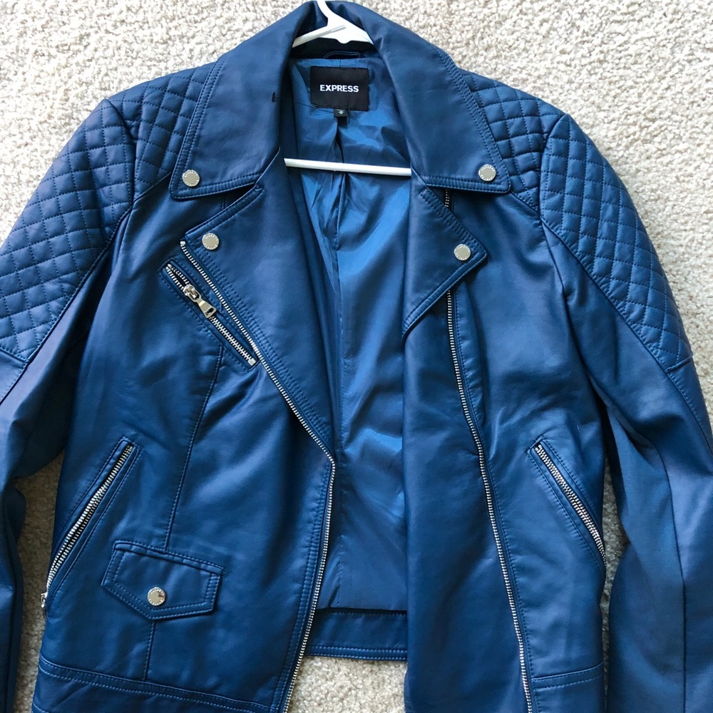 Express leather jacket